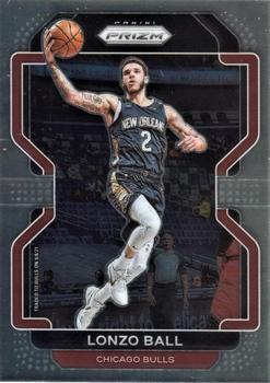 #69 Lonzo Ball - Chicago Bulls - 2021-22 Panini Prizm Basketball