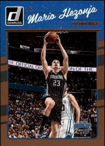 #69 Mario Hezonja - Orlando Magic - 2016-17 Donruss Basketball