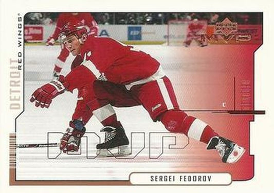 #69 Sergei Fedorov - Detroit Red Wings - 2000-01 Upper Deck MVP Hockey