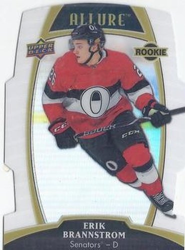 #69 Erik Brannstrom - Ottawa Senators - 2019-20 Upper Deck Allure - White Rainbow Hockey