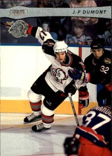 #69 J-P Dumont - Buffalo Sabres - 2001-02 Stadium Club Hockey