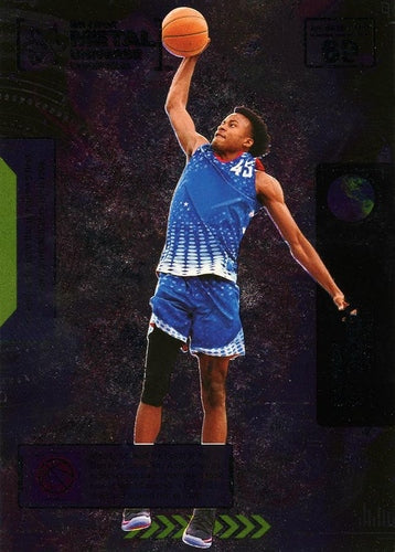 #69 Moses Moody - 2021 SkyBox Metal Universe Champions