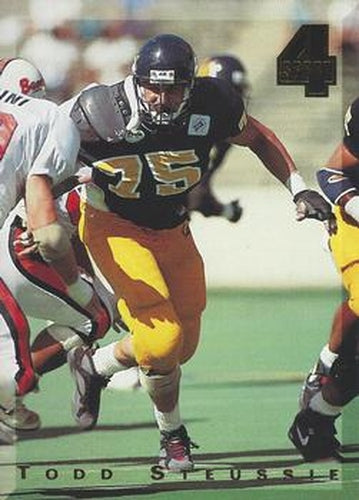 #69 Todd Steussie - California Golden Bears / Minnesota Vikings - 1994 Classic Four Sport