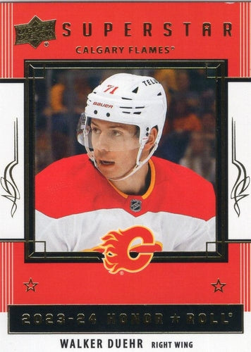 #HR69 Walker Duehr - Calgary Flames - 2023-24 Upper Deck - Honor Roll Hockey