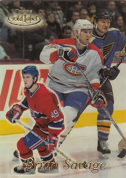 #69 Brian Savage - Montreal Canadiens - 1999-00 Topps Gold Label Hockey