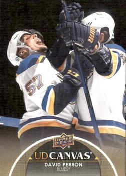 #C69 David Perron - St. Louis Blues - 2021-22 Upper Deck - UD Canvas Hockey