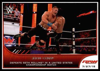 #69 John Cena - 2016 Topps WWE Road to Wrestlemania Wrestling