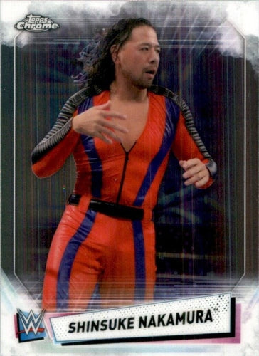 #69 Shinsuke Nakamura - 2021 Topps WWE Chrome Wrestling