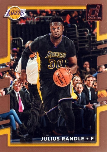 #69 Julius Randle - Los Angeles Lakers - 2017-18 Donruss Basketball