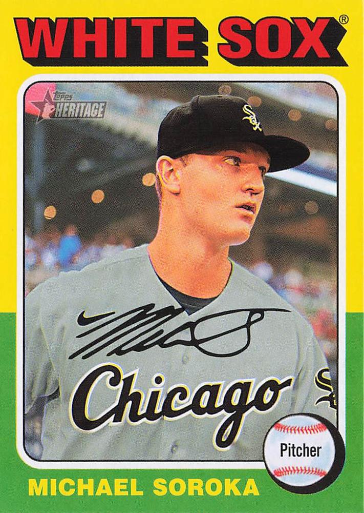 #69 Michael Soroka - Chicago White Sox - 2024 Topps Heritage Baseball