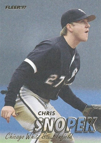 #69 Chris Snopek - Chicago White Sox - 1997 Fleer Baseball