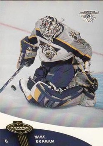 #69 Mike Dunham - Nashville Predators - 2000-01 Upper Deck Heroes Hockey