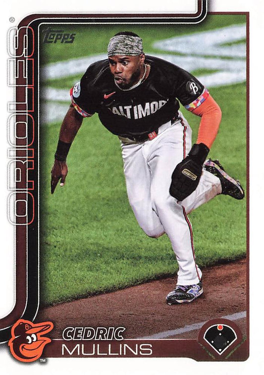 #69 Cedric Mullins - Baltimore Orioles - 2025 Topps Baseball
