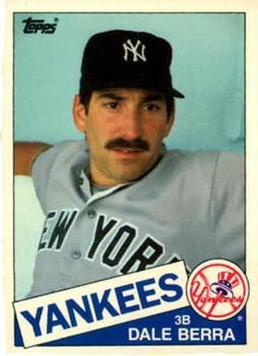 #6T Dale Berra - New York Yankees - 1985 Topps Traded Baseball