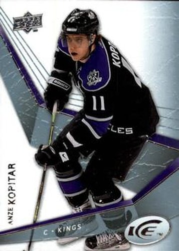 #6 Anze Kopitar - Los Angeles Kings - 2008-09 Upper Deck Ice Hockey