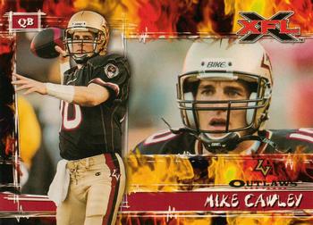 #6 Mike Cawley - Las Vegas Outlaws - 2001 Topps XFL Football