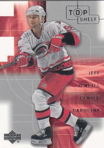 #6 Jeff O'Neill - Carolina Hurricanes - 2001-02 Upper Deck Top Shelf Hockey