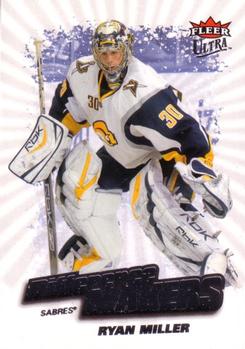 #DM6 Ryan Miller - Buffalo Sabres - 2008-09 Ultra - Difference Makers Hockey