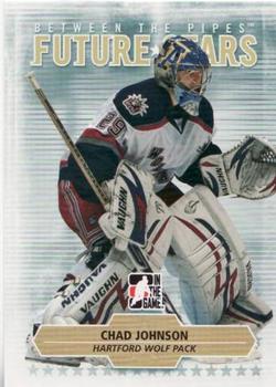 #6 Chad Johnson - Hartford Wolf Pack - 2009-10 In The Game Between The Pipes Hockey