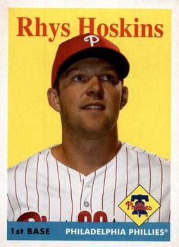 #6 Rhys Hoskins - Philadelphia Phillies - 2019 Topps Archives Baseball
