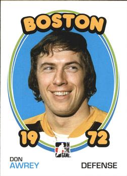 #6 Don Awrey - Boston Bruins - 2009-10 In The Game 1972 The Year In Hockey