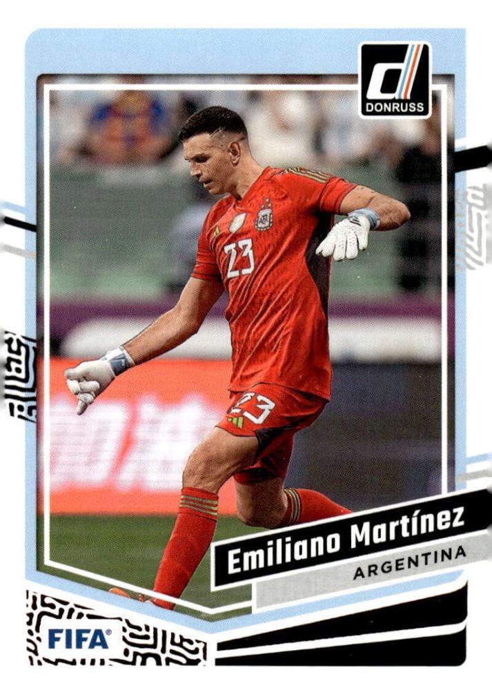 #6 Emiliano Martínez - Argentina - 2023-24 Donruss Soccer