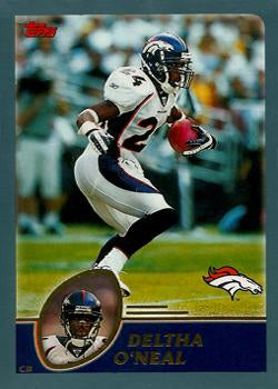 #6 Deltha O'Neal - Denver Broncos - 2003 Topps Football