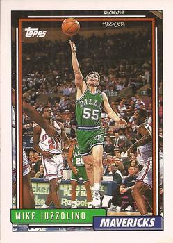 #6 Mike Iuzzolino - Dallas Mavericks - 1992-93 Topps Basketball