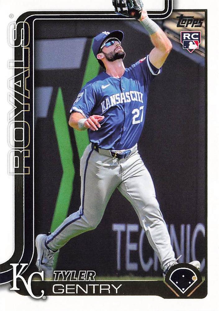 #6 Tyler Gentry - Kansas City Royals - 2025 Topps Baseball