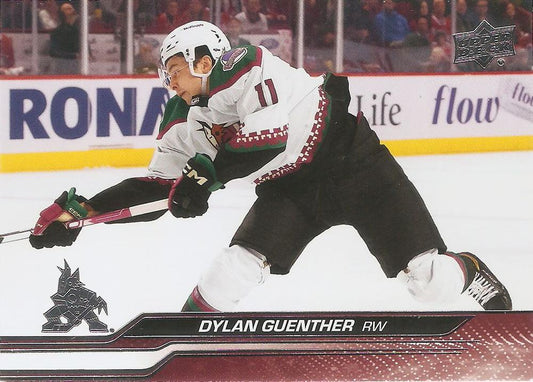 #6 Dylan Guenther - Arizona Coyotes - 2023-24 Upper Deck Hockey