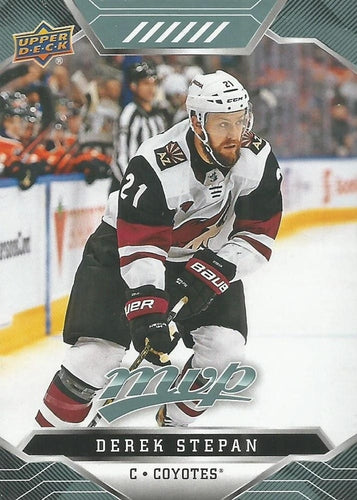 #6 Derek Stepan - Arizona Coyotes - 2019-20 Upper Deck MVP Hockey