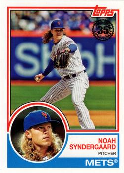 #83-6 Noah Syndergaard - New York Mets - 2018 Topps - 1983 Topps Baseball 35th Anniversary Baseball
