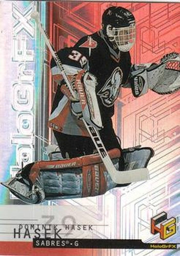 #6 Dominik Hasek - Buffalo Sabres - 1999-00 Upper Deck HoloGrFX Hockey