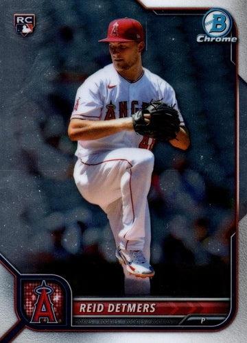 #6 Reid Detmers - Los Angeles Angels - 2022 Bowman Chrome Baseball