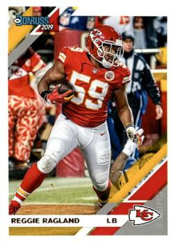 #6 Reggie Ragland - Kansas City Chiefs - 2019 Donruss Football