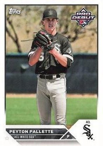#PD-6 Peyton Pallette - ACL White Sox - 2023 Topps Pro Debut Baseball