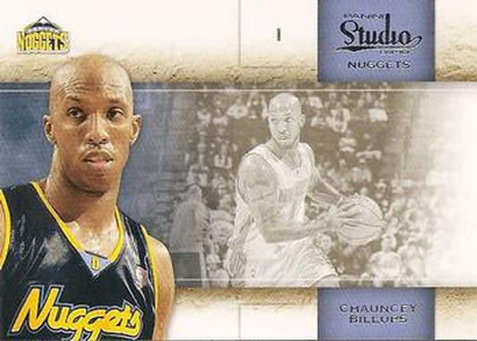 #6 Chauncey Billups - Denver Nuggets - 2009-10 Panini Studio Basketball