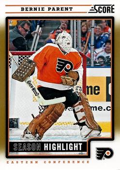 #6 Bernie Parent - Philadelphia Flyers - 2012-13 Score - Gold Rush Hockey