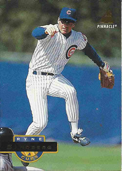 #6 Ryne Sandberg - Chicago Cubs - 1994 Pinnacle Baseball