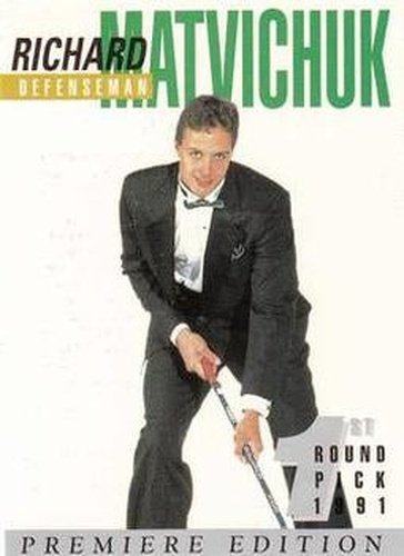 #6 Richard Matvichuk - 1991 Arena Draft Picks Hockey