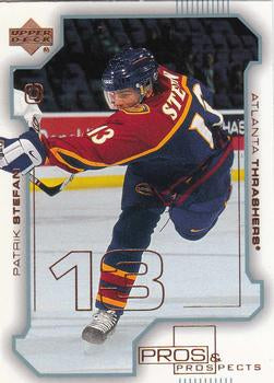 #6 Patrik Stefan - Atlanta Thrashers - 2000-01 Upper Deck Pros & Prospects Hockey