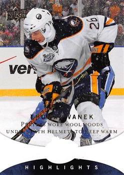 #WC6 Thomas Vanek - Buffalo Sabres - 2008-09 Upper Deck - Winter Classic Hockey