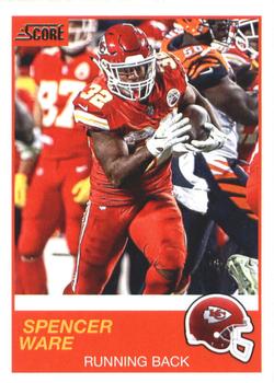 #6 Spencer Ware - Kansas City Chiefs - 2019 Score Football