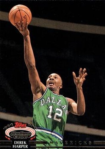 #6 Derek Harper - Dallas Mavericks - 1992-93 Stadium Club Basketball