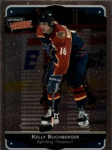 #6 Kelly Buchberger - Atlanta Thrashers - 1999-00 Upper Deck Ultimate Victory Hockey