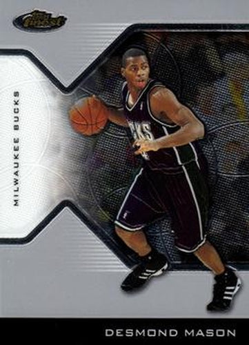 #6 Desmond Mason - Milwaukee Bucks - 2004-05 Finest Basketball