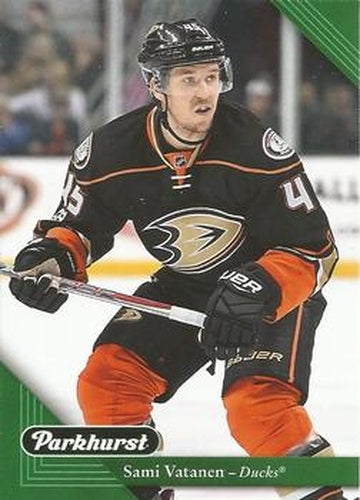 #6 Sami Vatanen - Anaheim Ducks - 2017-18 Parkhurst Hockey