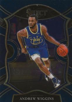 #6 Andrew Wiggins - Golden State Warriors - 2020-21 Panini Select - Blue Basketball