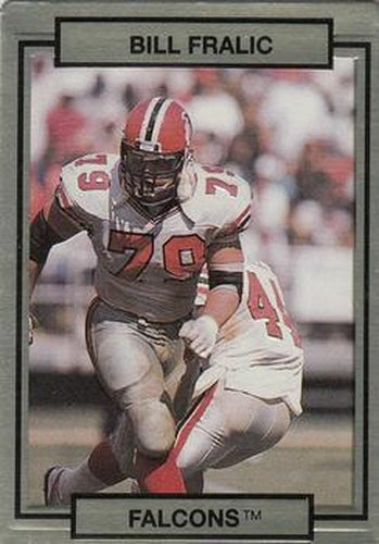 #6 Bill Fralic - Atlanta Falcons - 1990 Action Packed Football