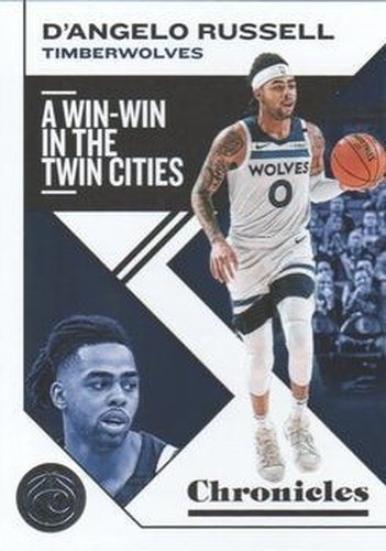 #6 D'Angelo Russell - Minnesota Timberwolves - 2019-20 Panini Chronicles Basketball